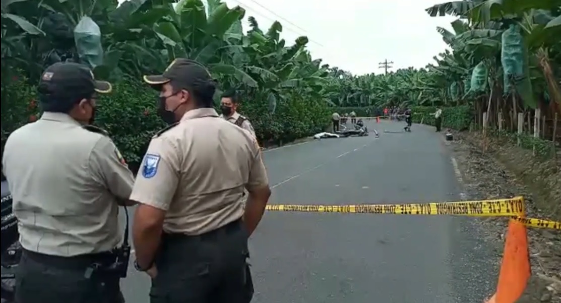 Policia de Ventanas Muere en accidente de transito