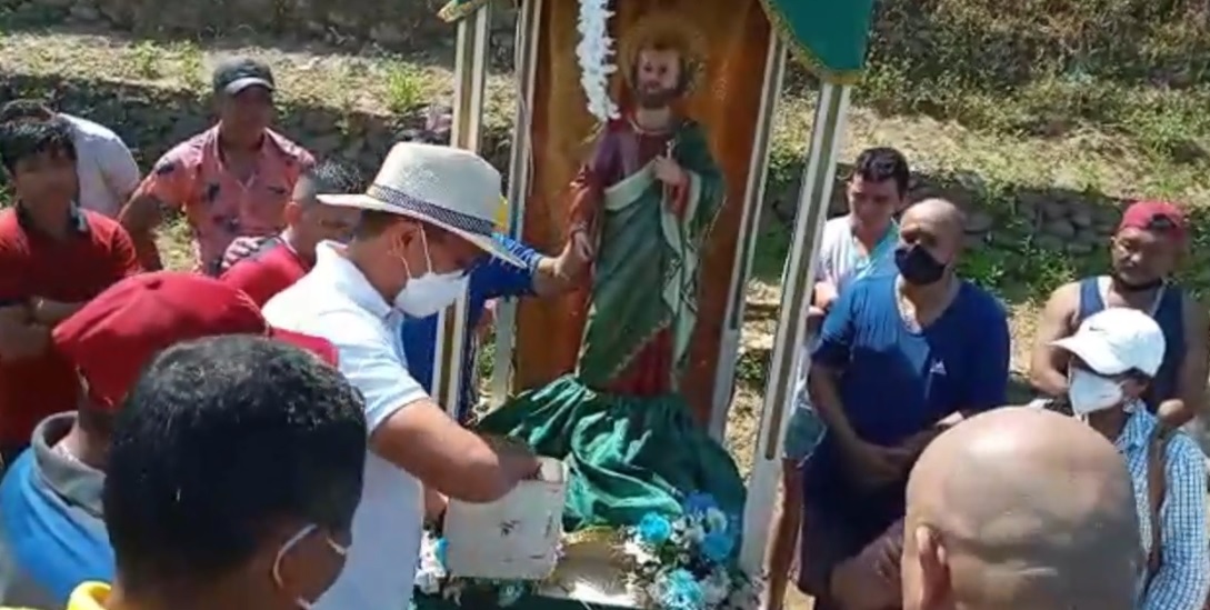 Feligreses Celebraron a San Pedro en Ricaurte